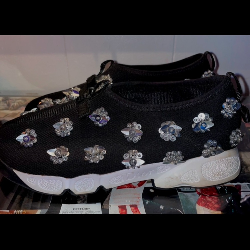 Dior Embellished Sneakers